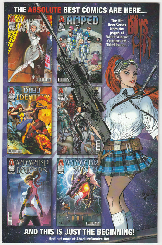 White Widow #7 Jamie Tyndall Exclusive Mary Jane Variant Signed by Jamie Tyndall w/ COA