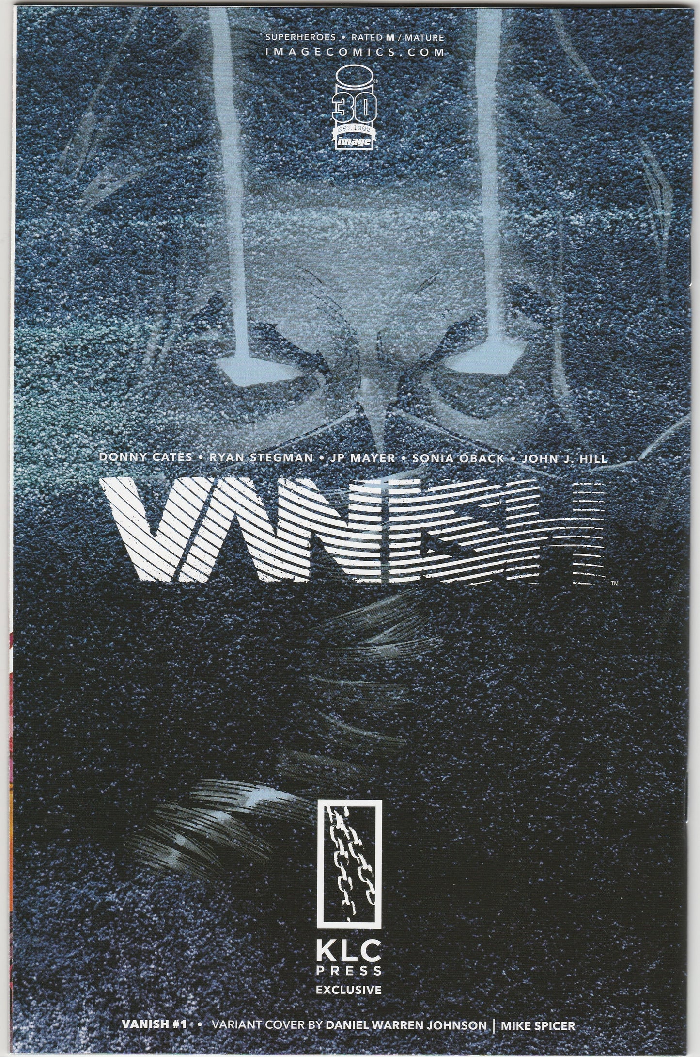 Vanish #1 KLC Press Daniel Warren Johnson Exclusive Signed by Ryan Stegman with COA
