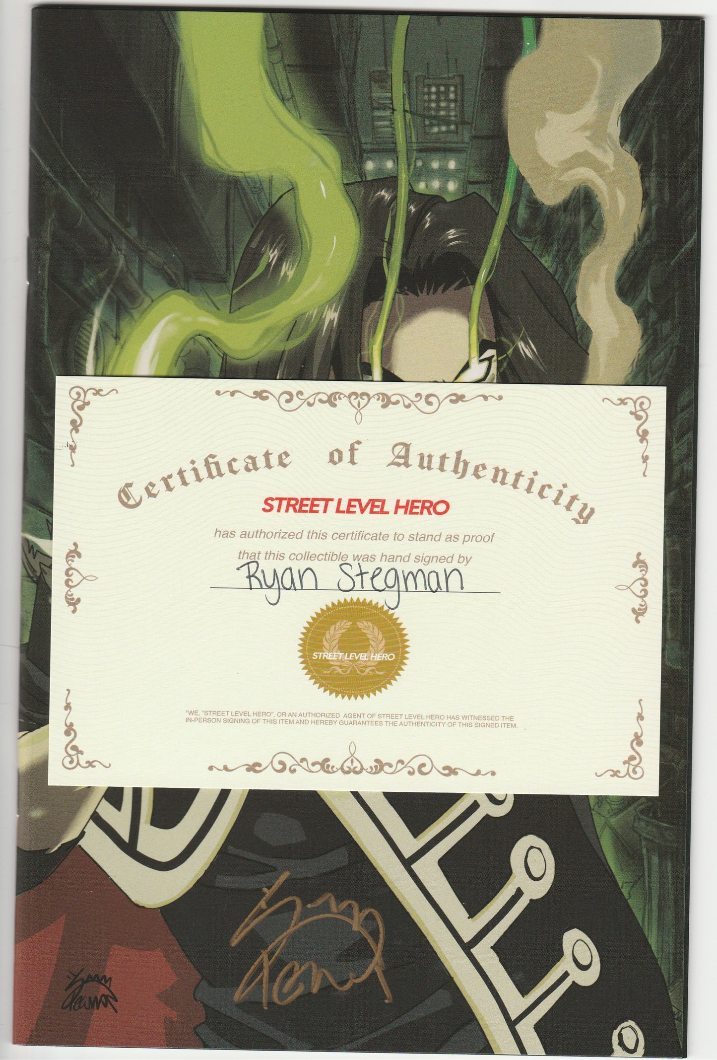 Vanish #5 Ryan Stegman Stegworld Manga Exclusive Signed by Ryan Stegman with COA