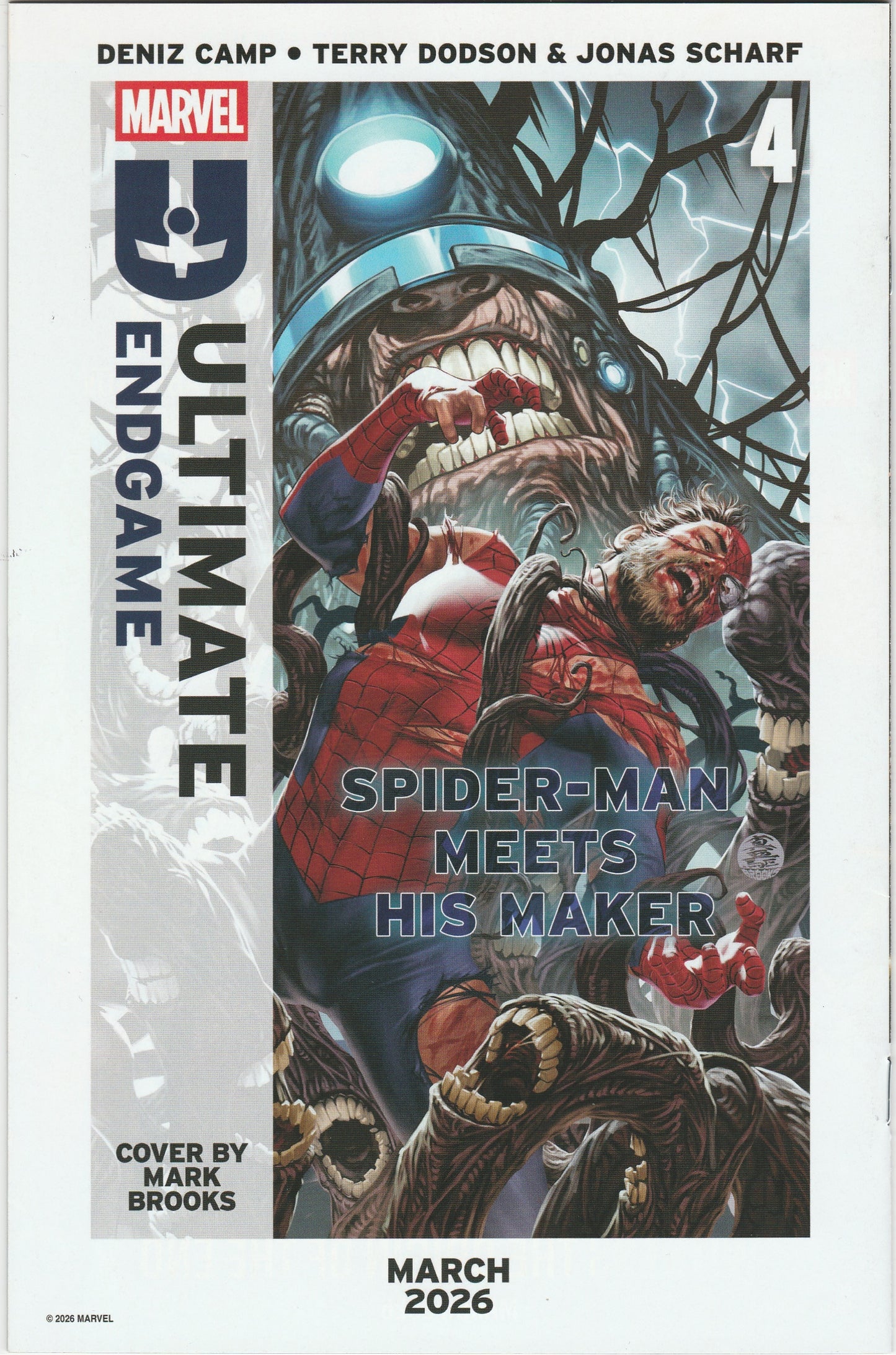 The Punisher Vol. 15 #1 First Print signed by Ben Percy Marvel Comic