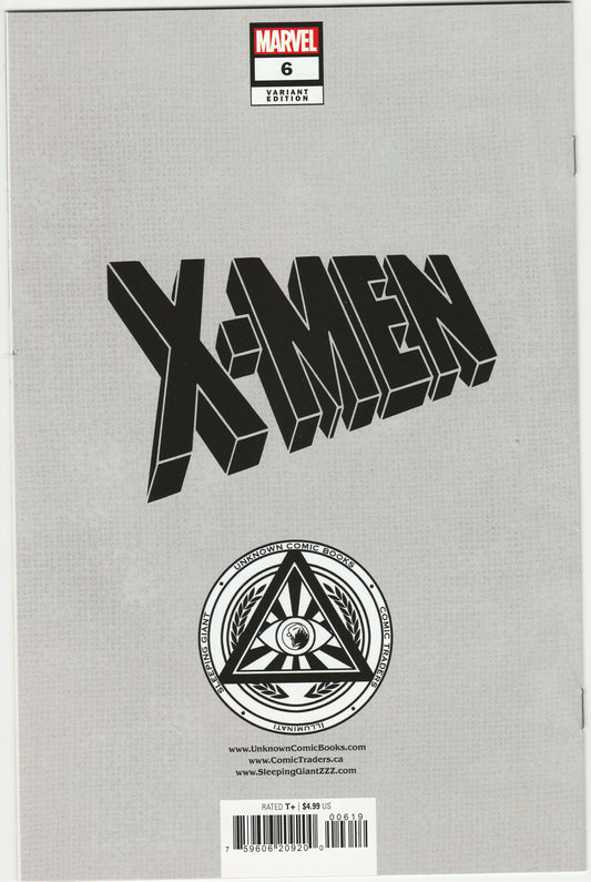 X-Men Vol. 6 #6 Tyler Kirkham Connecting Virgin Variant Signed w/ COA