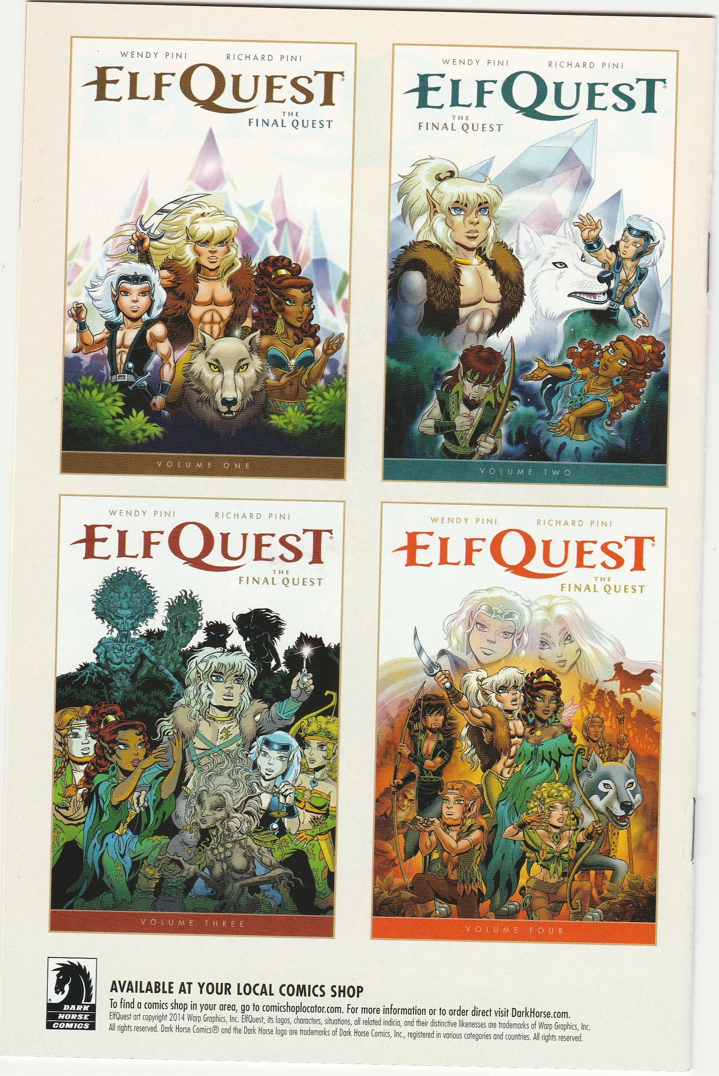 ElfQuest 40th Anniversary Special Ashcan Edition – Dark Horse Comics