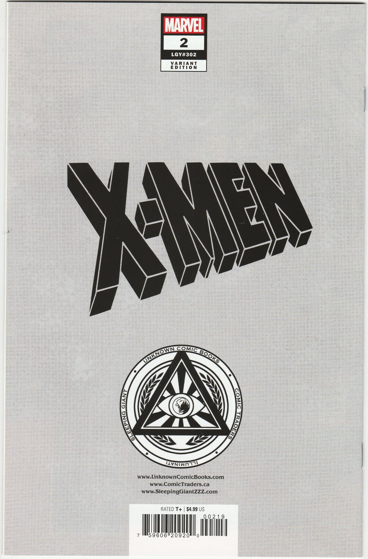 X-Men Vol. 6 #2 - Leirix Exclusive Virgin Variant