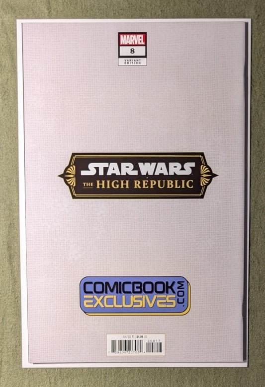 Star Wars The High Republic #8 SDCC 2024 Paolo Villanelli Foil Variant