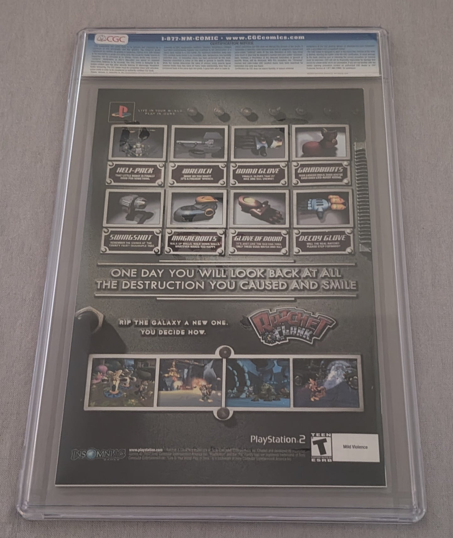 Ultimate X-Men #26 CGC 9.8 Graded Comic Slab Marvel Storm Cover