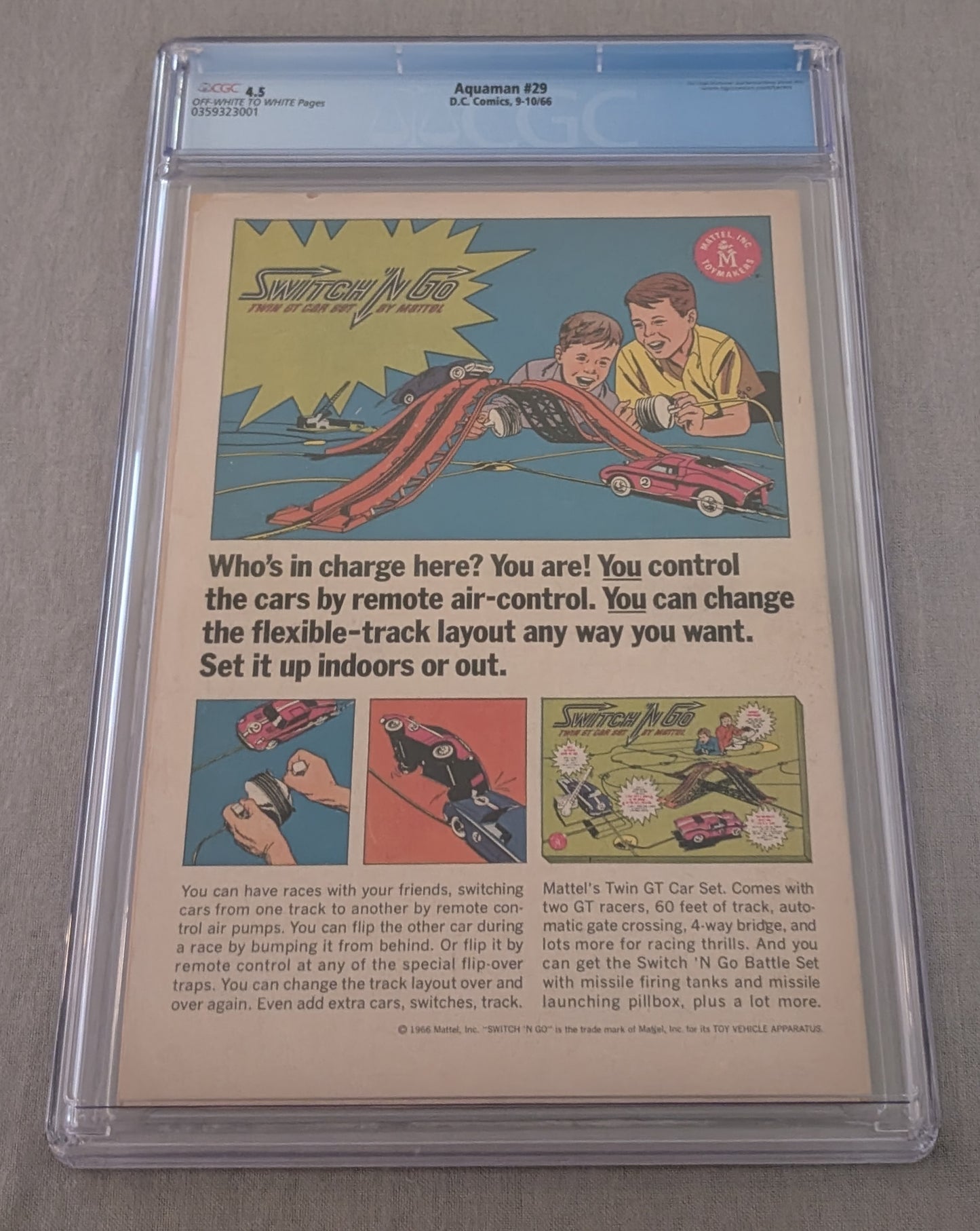 Aquaman #29 CGC 4.5 First Appearance of Ocean Master Orm Marius DC Key Comic