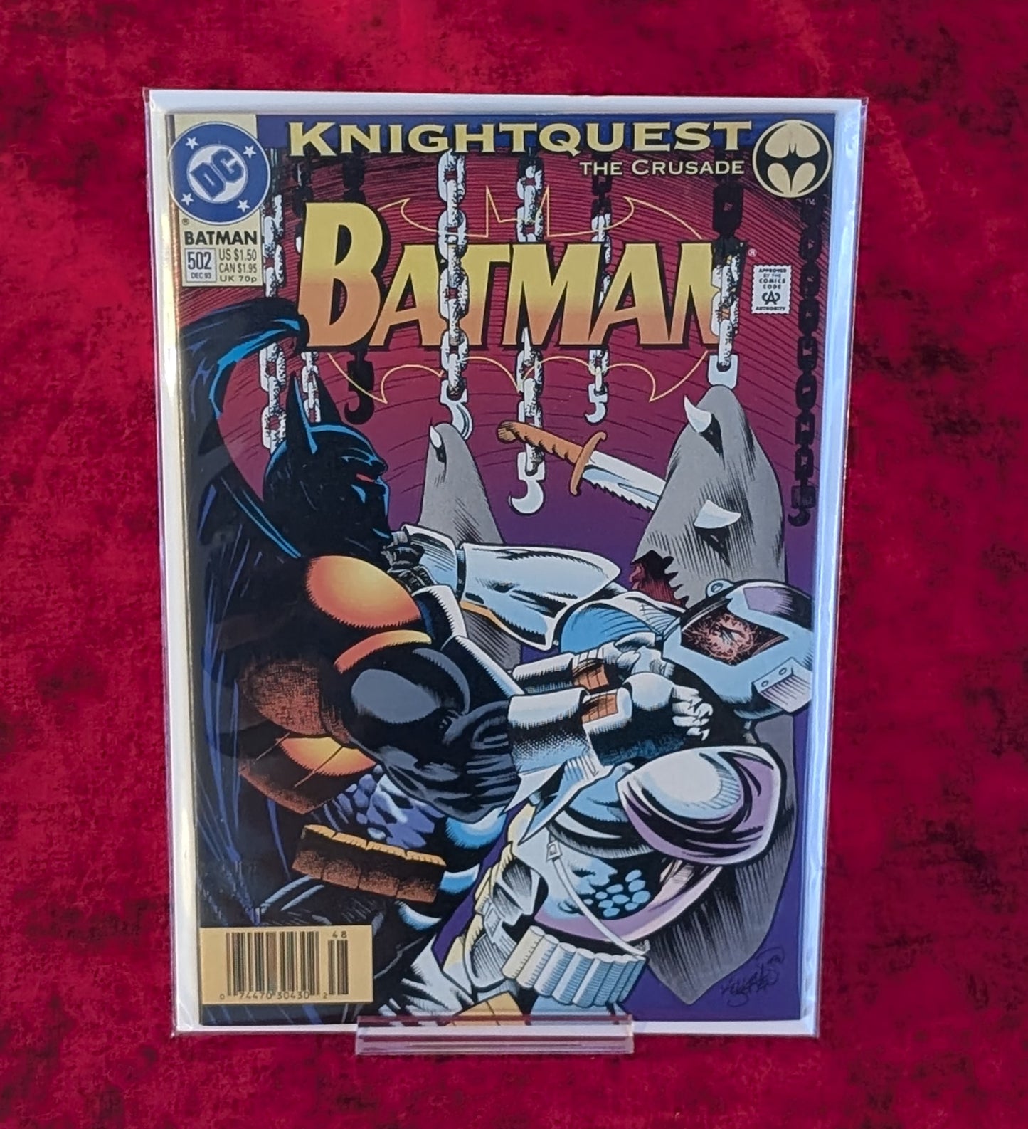 Darthsig Dual Copy Edition: Batman #502 CGC 9.2 + Raw Comic Set | Knightquest The Crusade
