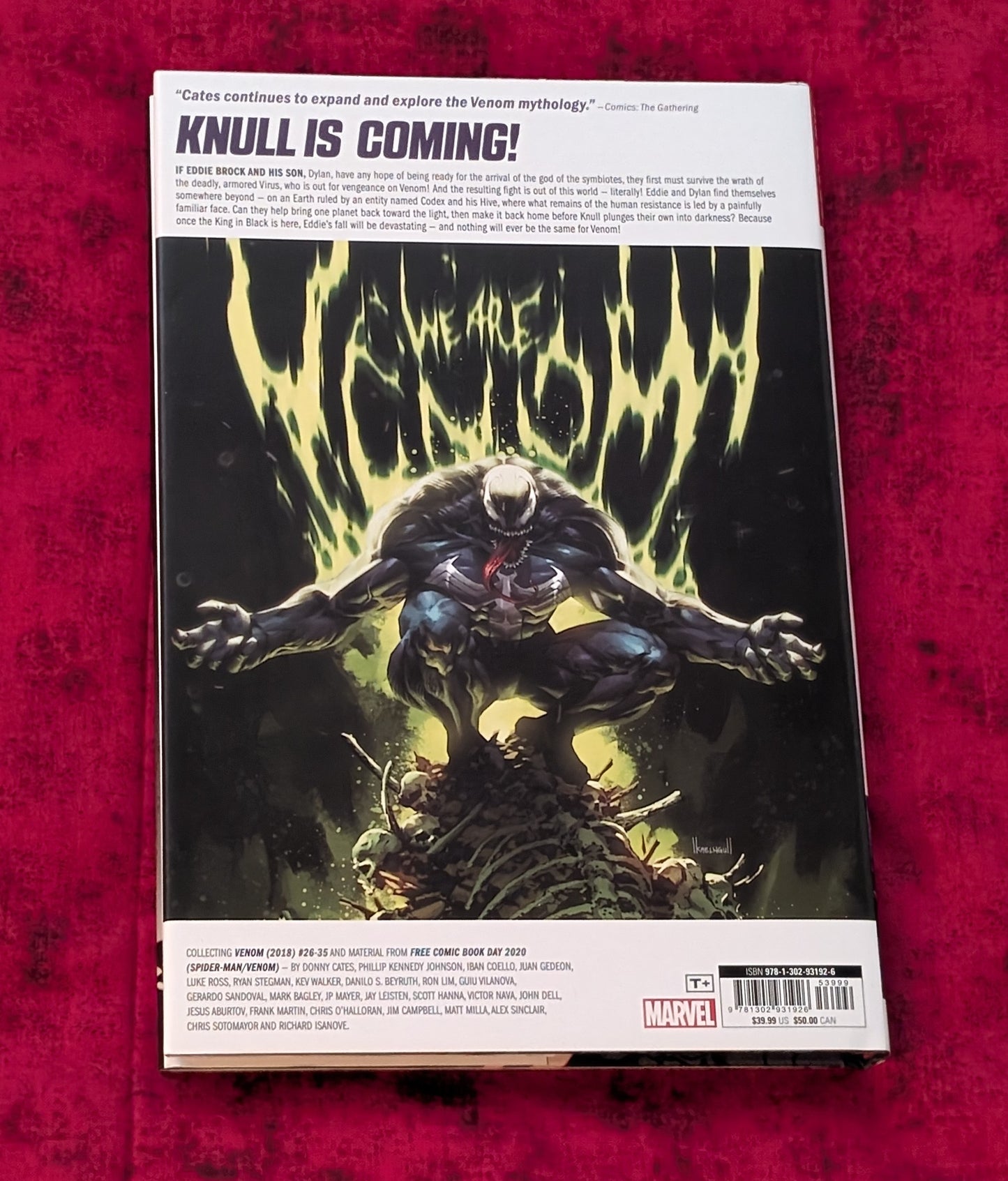 Venom by Donny Cates Vol. 3 Hardcover Marvel HC
