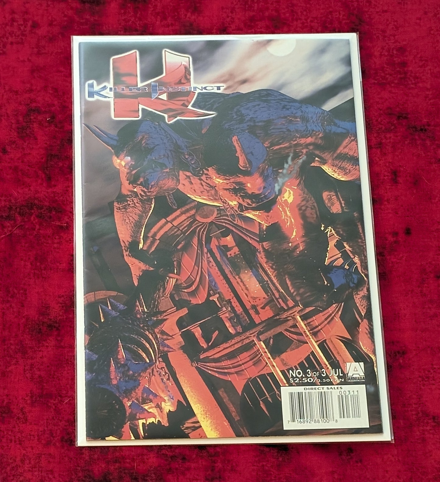 Killer Instinct #1-3 Complete Run | Armada Video Game Comic Lot