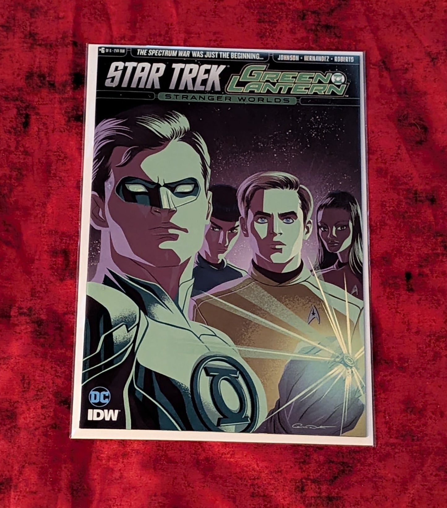 Star Trek Green Lantern Stranger Worlds Complete 1-6 Run Lot w/ Variants, Dupes, & SUB Covers