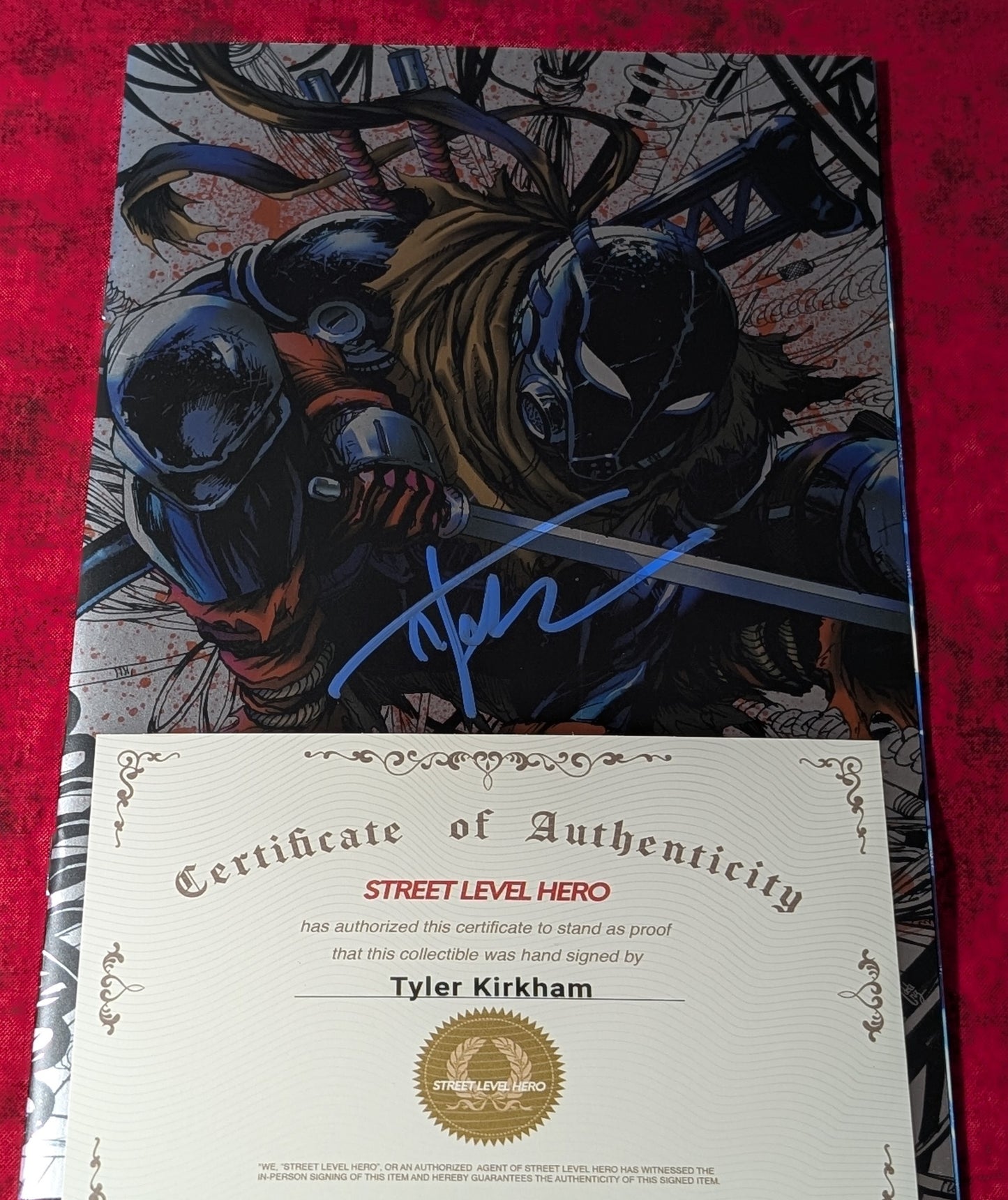 Final Boss #1 Tyler Kirkham Exclusive Spider-man 1 Homage Virgin Variant Signed w/ COA