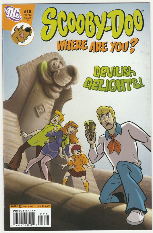 Scooby-Doo, Where Are You Vol. 3 Comic Lot #4 & #16 DC 2011-2012