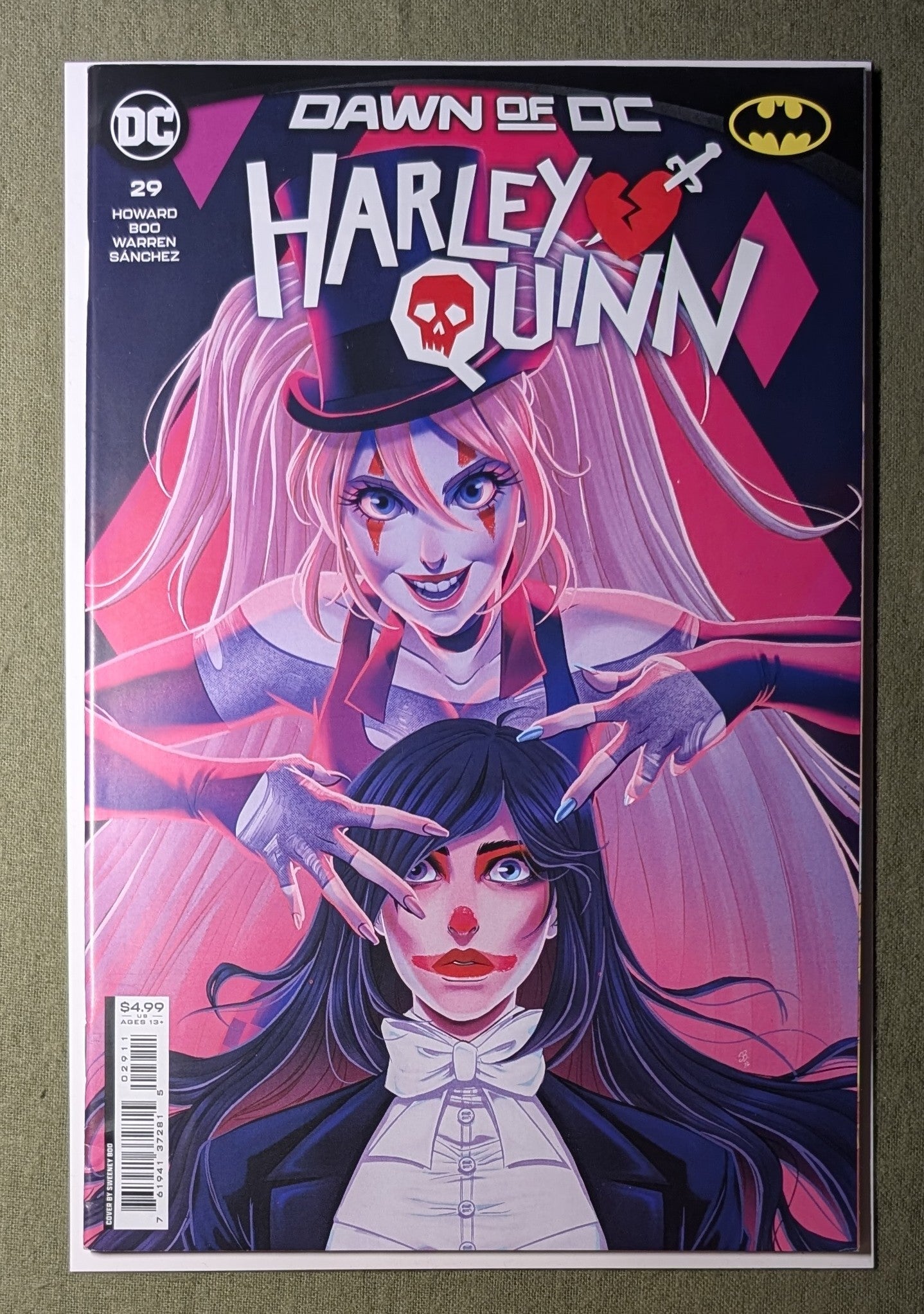 Harley Quinn #29 Zatanna Chaos Queen Cover DC Comics