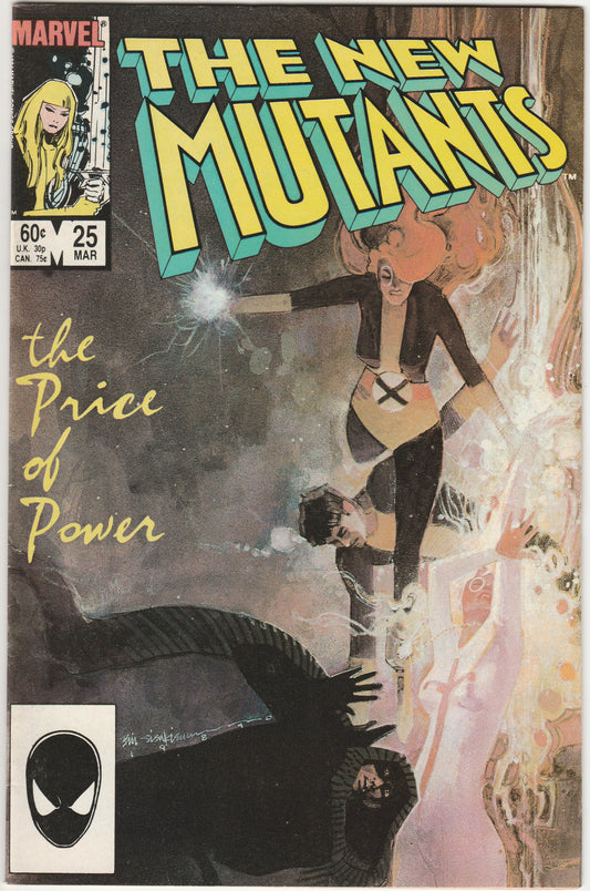 The New Mutants #25 & #26 Newsstand Set 1st Cameo and 1st Full Legion Marvel Keys