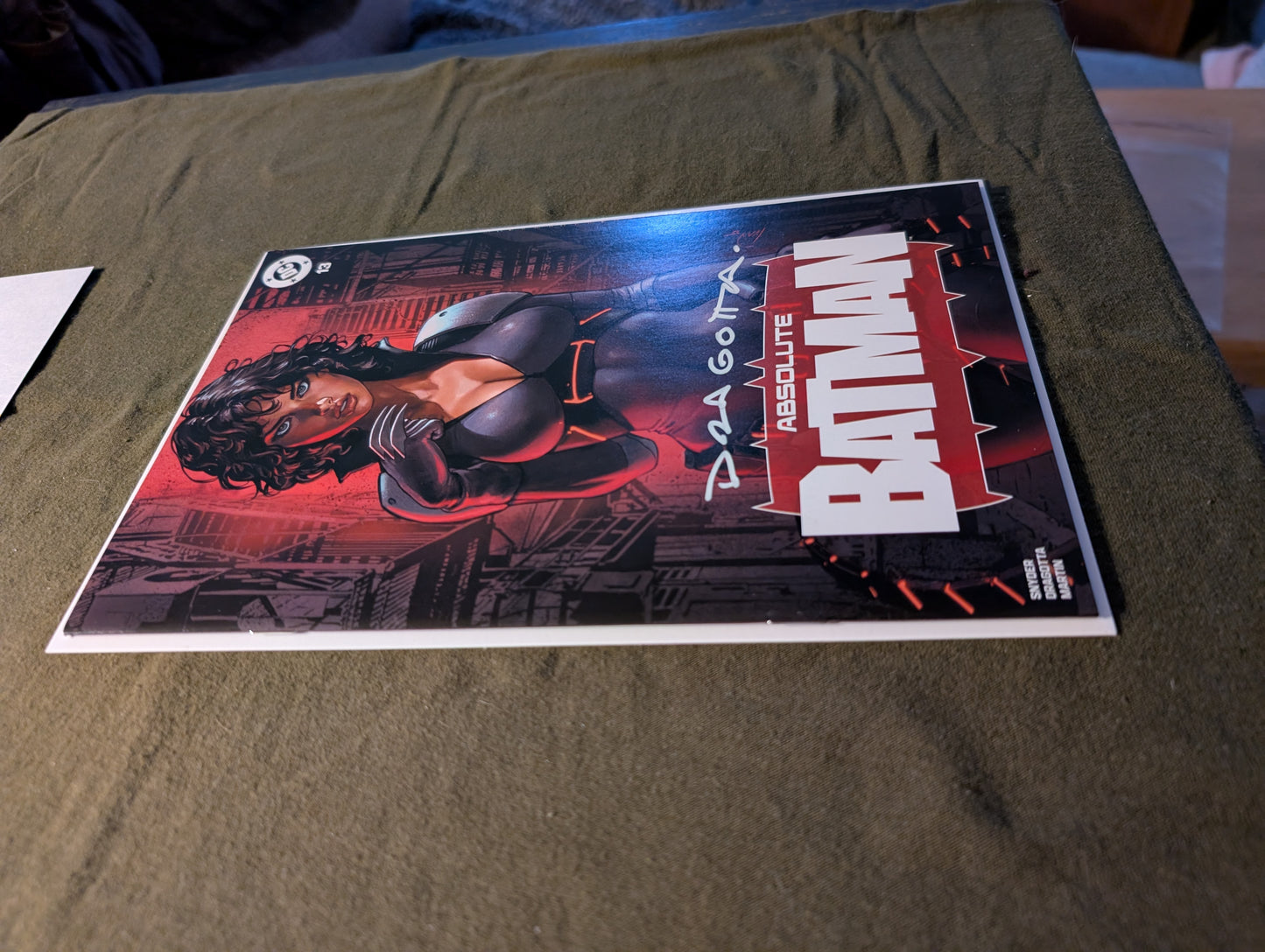 Absolute Batman #13 Iván Talavera Exclusive Variant Signed by Nick Dragotta with COA