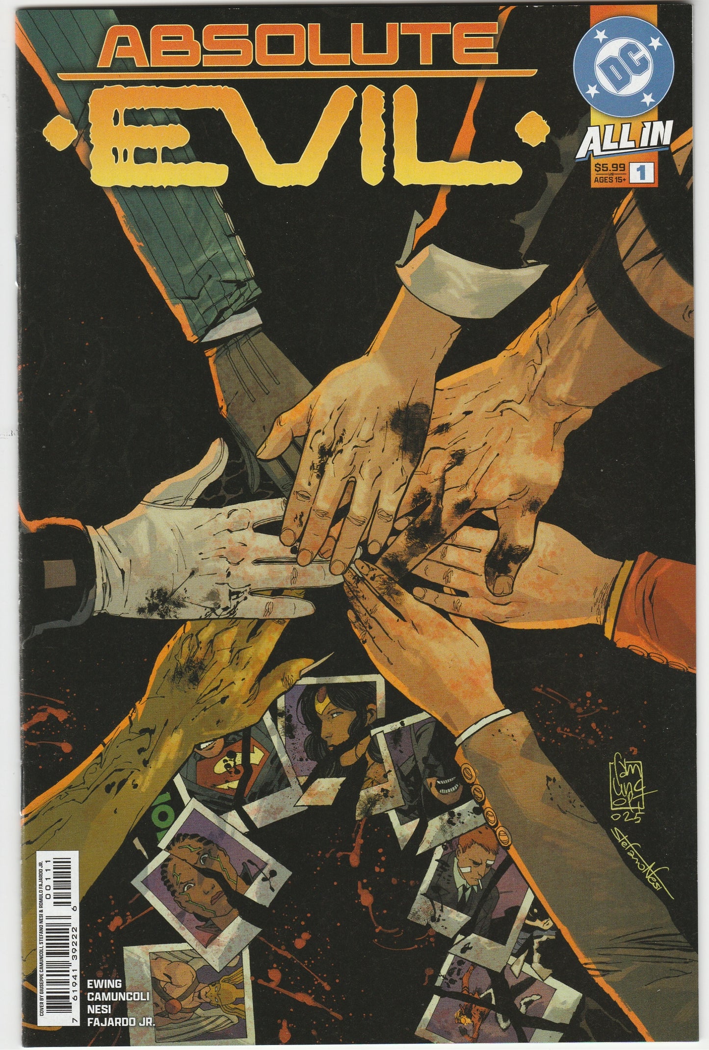 Absolute Evil #1 Main Cover – DC Comics Absolute Universe One-Shot