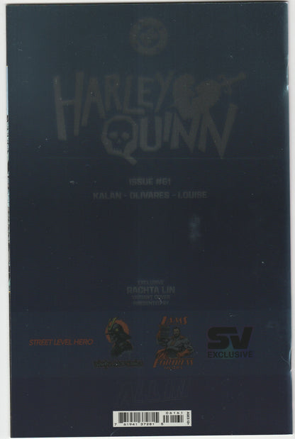 Harley Quinn #61 – Rachta Lin Exclusive Spot Foil Variant Signed with COA – Limited to 1000