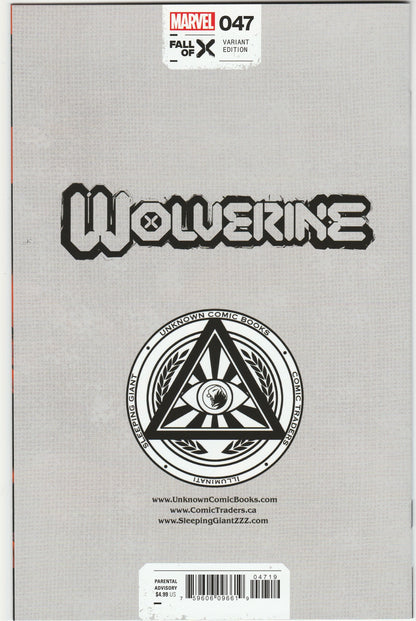 Wolverine Vol. 7 #47 Mico Suayan Exclusive Connecting Variant Marvel Comic