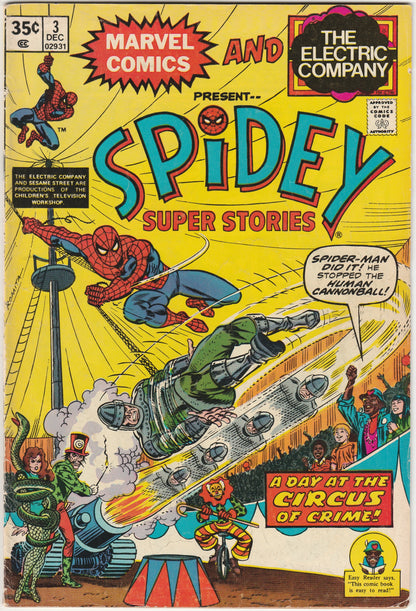 Spidey Super Stories 2 VG 4.0 | 1st Jennifer of the Jungle | Marvel Electric Company
