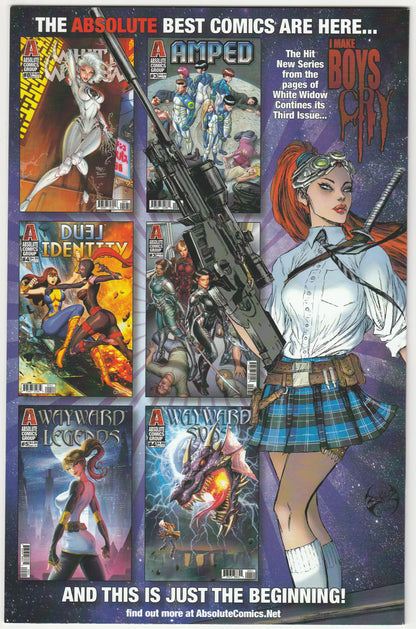 White Widow #7 Jamie Tyndall Exclusive Mary Jane Variant Signed by Jamie Tyndall w/ COA