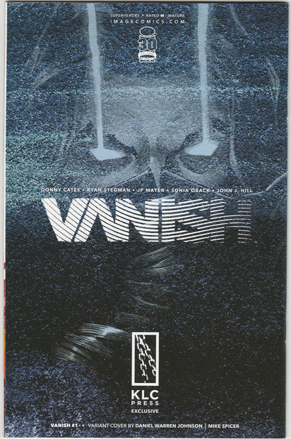 Vanish #1 KLC Press Daniel Warren Johnson Exclusive Signed by Ryan Stegman with COA