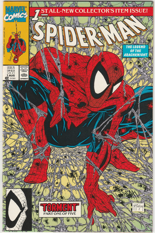 Spider-Man Vol. 1 #1 Marvel 1990 Todd McFarlane Torment Part 1
