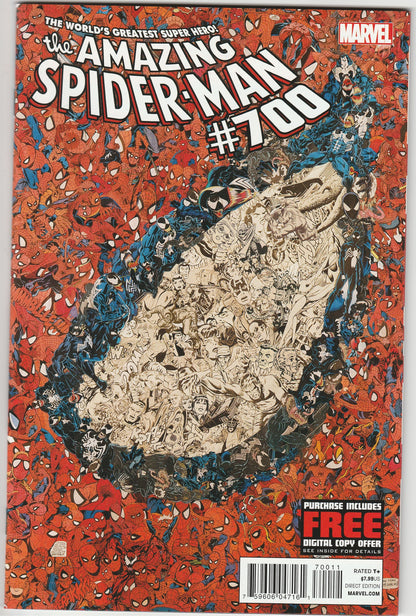 The Amazing Spider-Man #700 Marvel Comics 2013 Death of Peter Parker Key Issue