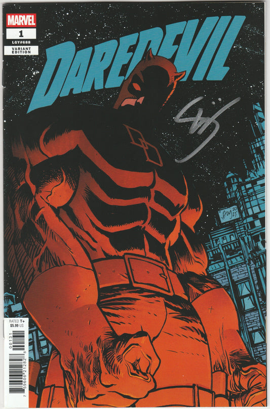Daredevil Vol. 9 #1 Signed by Stephanie Phillips Near Mint Marvel Variant Comic