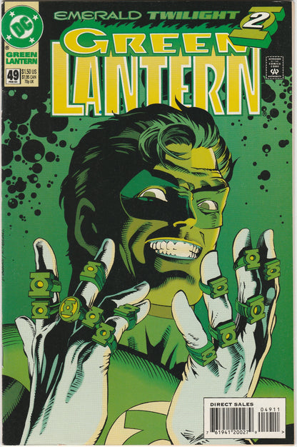 Green Lantern #49 VF/VF- 7.5-8.0 Emerald Twilight Part 2 DC 1994