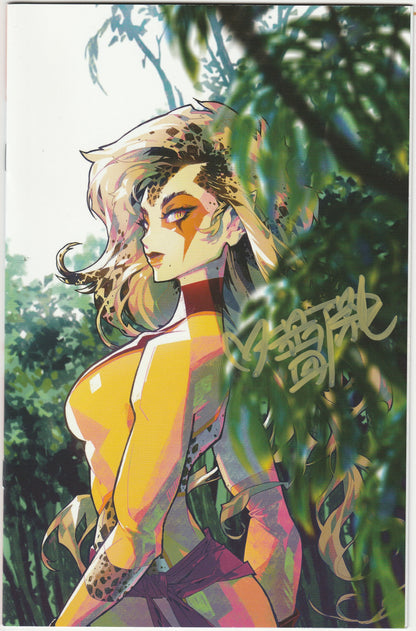 Thundercats: Cheetara #1 Rose Besch SDCC 2024 Exclusive Virgin Variant Signed w/ COA