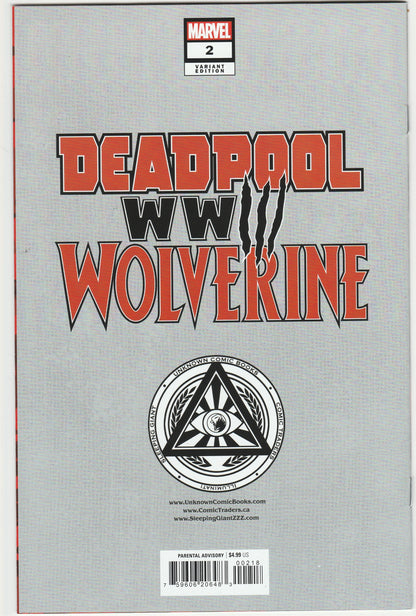 Deadpool & Wolverine: WWIII #2 Tyler Kirkham Virgin Variant Signed w/ COA
