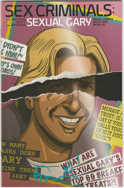 Sex Criminals: Sexual Gary Special #1 First Print Signed by Matt Fraction
