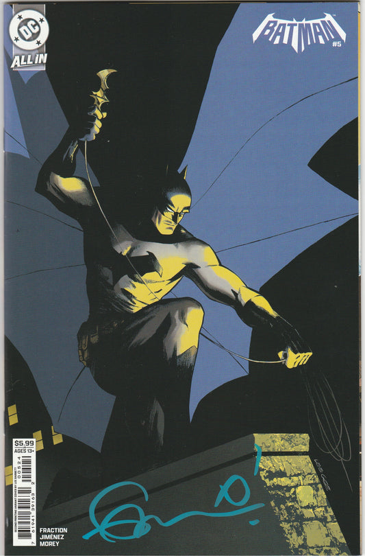 Batman Vol. 4 #5 Signed by Matt Fraction Crown of Storms DC Comic