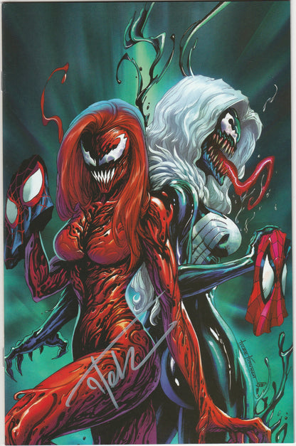 Mary Jane & Black Cat #1 Tyler Kirkham Exclusive Virgin Variant Signed w/ COA