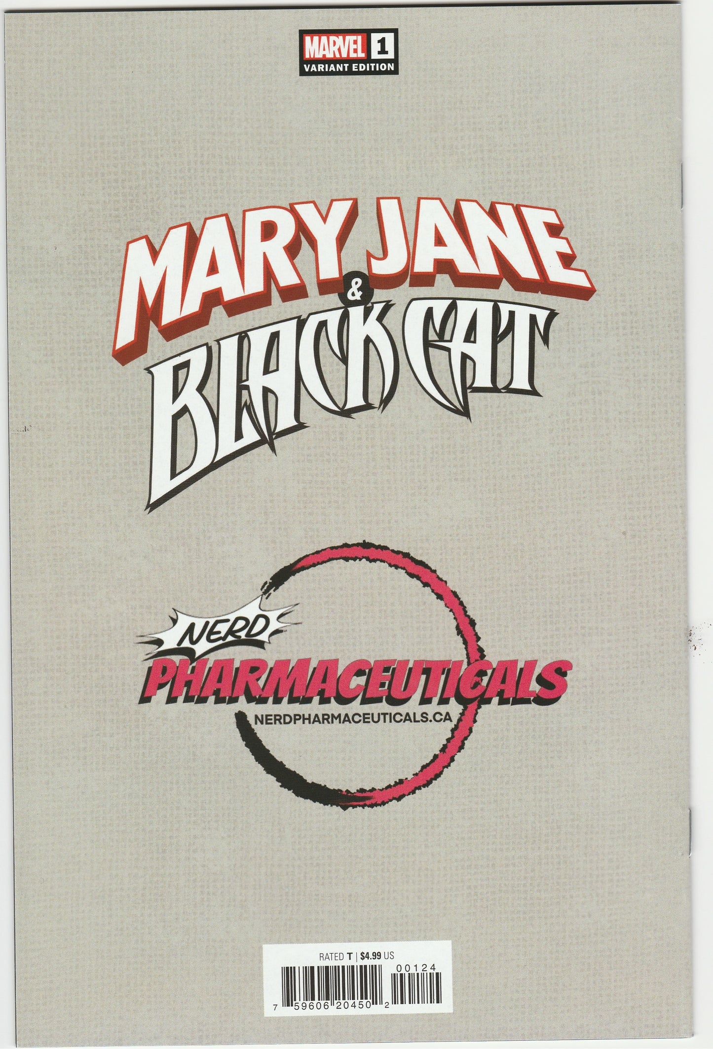 Mary Jane & Black Cat #1 Tyler Kirkham Exclusive Virgin Variant Signed w/ COA