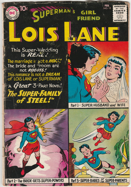 Superman's Girl Friend Lois Lane #15 – Silver Age DC Comic