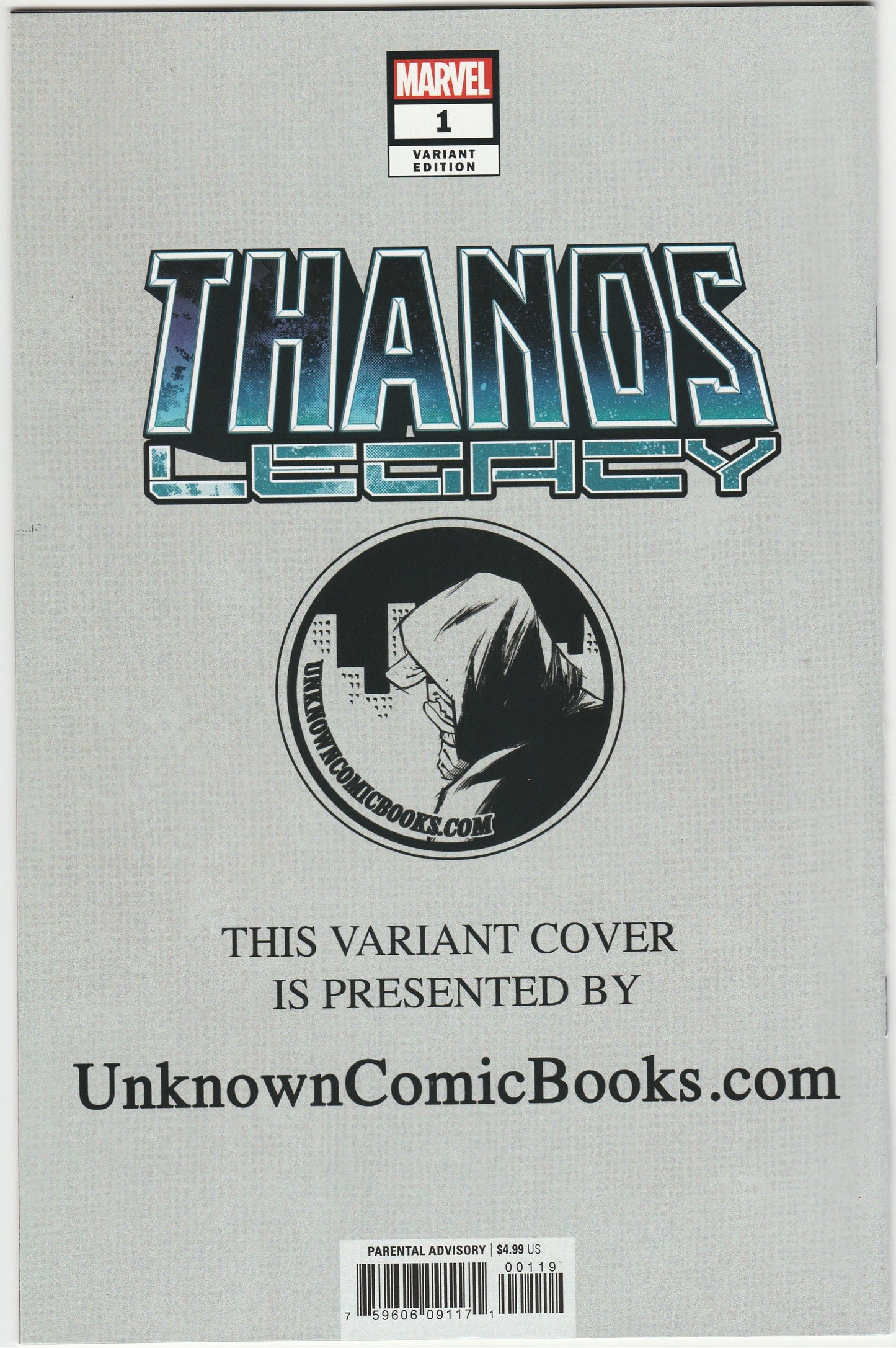 Thanos Legacy #1 Gabriele Dell'Otto NYCC Exclusive Variant