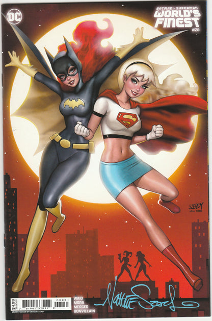 Batman/Superman: World’s Finest #28 Nathan Szerdy Variant Signed w/ COA