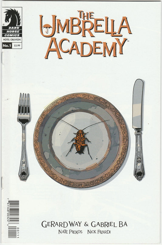 The Umbrella Academy: Hotel Oblivion #1 Dark Horse Comic Gerard Way Gabriel Bá