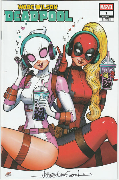 Wade Wilson: Deadpool #1 Nathan Szerdy Exclusive Variant Ltd 3000 Signed w/ COA