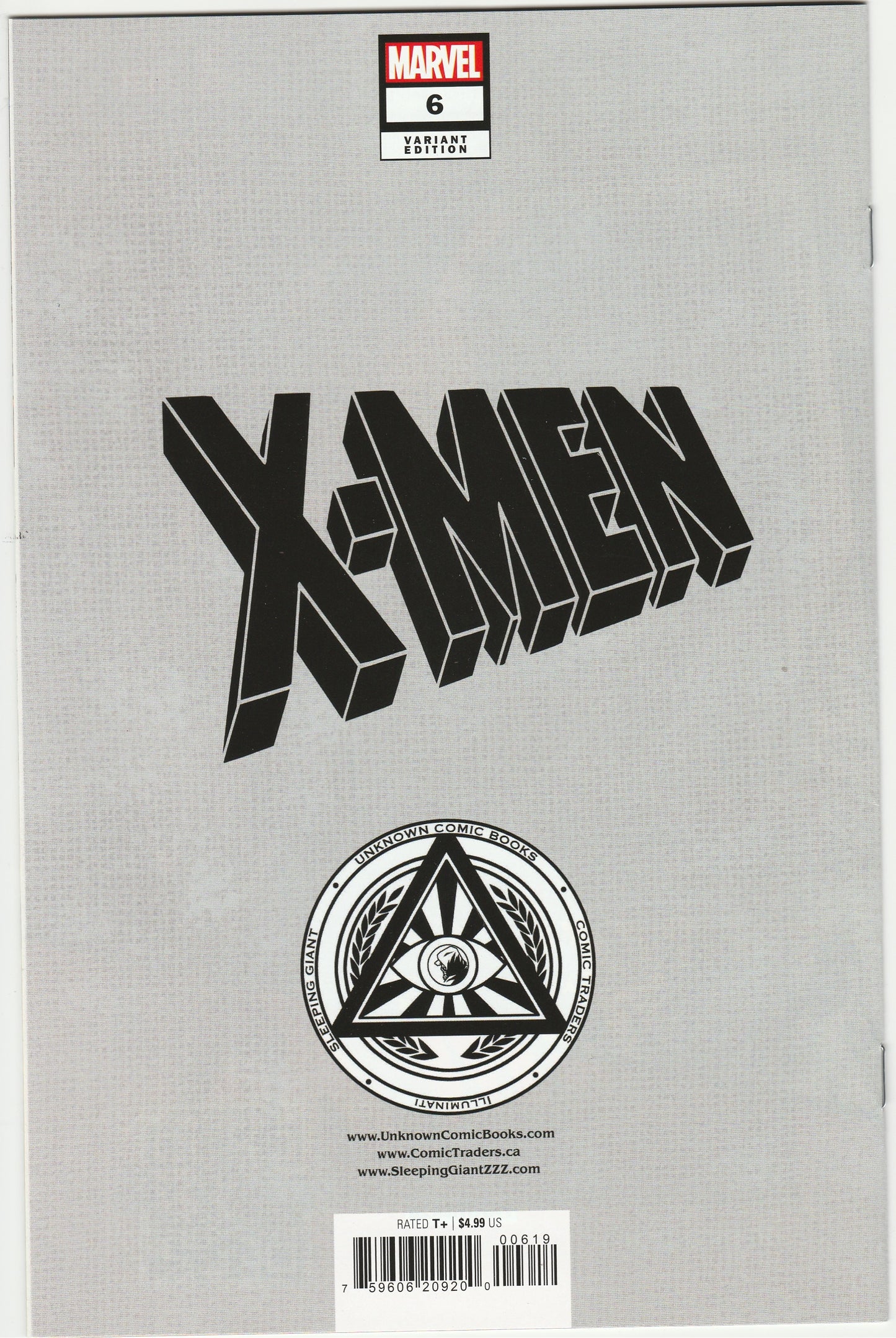 X-Men Vol. 6 #6 Tyler Kirkham Connecting Virgin Variant Signed w/ COA