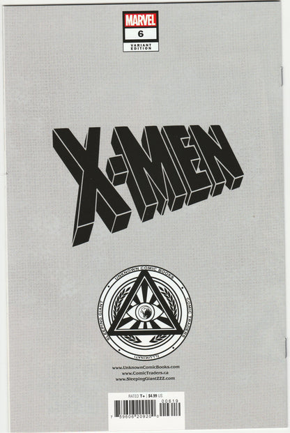 X-Men Vol. 6 #6 Tyler Kirkham Connecting Virgin Variant Signed w/ COA