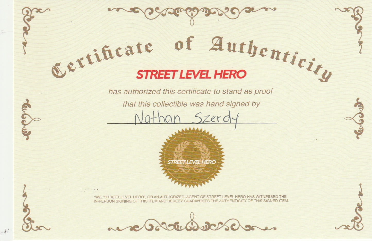 Marian Heretic #1 Nathan Szerdy Exclusive Variant Signed with COA