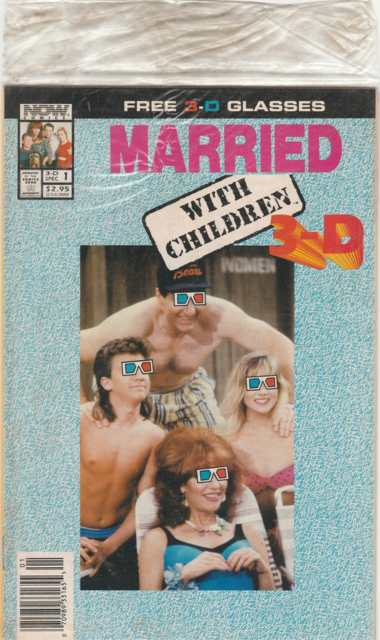 Married... with Children 3-D Special #1 Polybagged with 3-D Glasses