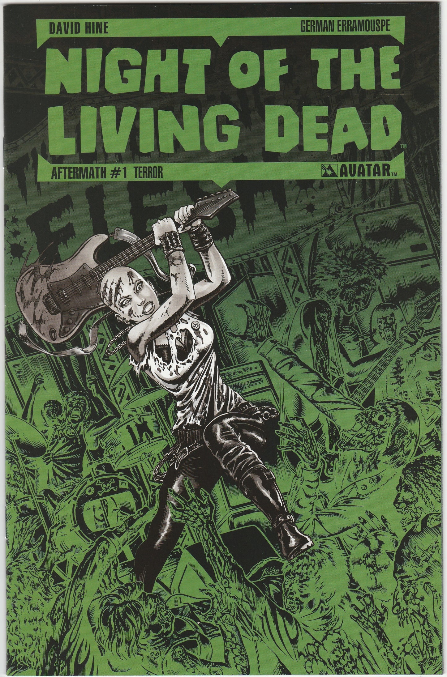 Night of the Living Dead: Aftermath #1 Terror Variant – Avatar Press
