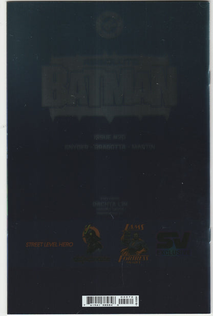 Absolute Batman #20 Rachta Lin Exclusive Foil Variant Signed with COA Ltd. 1000