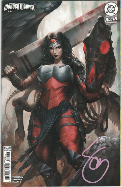 Absolute Wonder Woman #18 Kendrick Lim Variant Signed by Scott Snyder