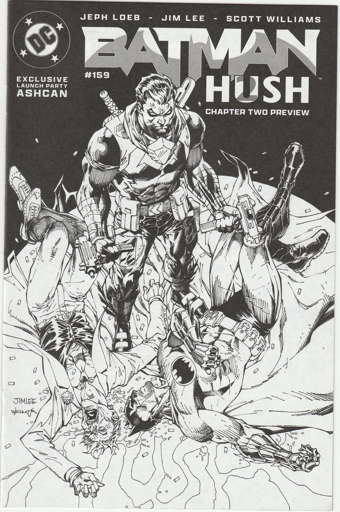 Batman #159: Hush 2 Prelude – Jim Lee Launch Party Ashcan