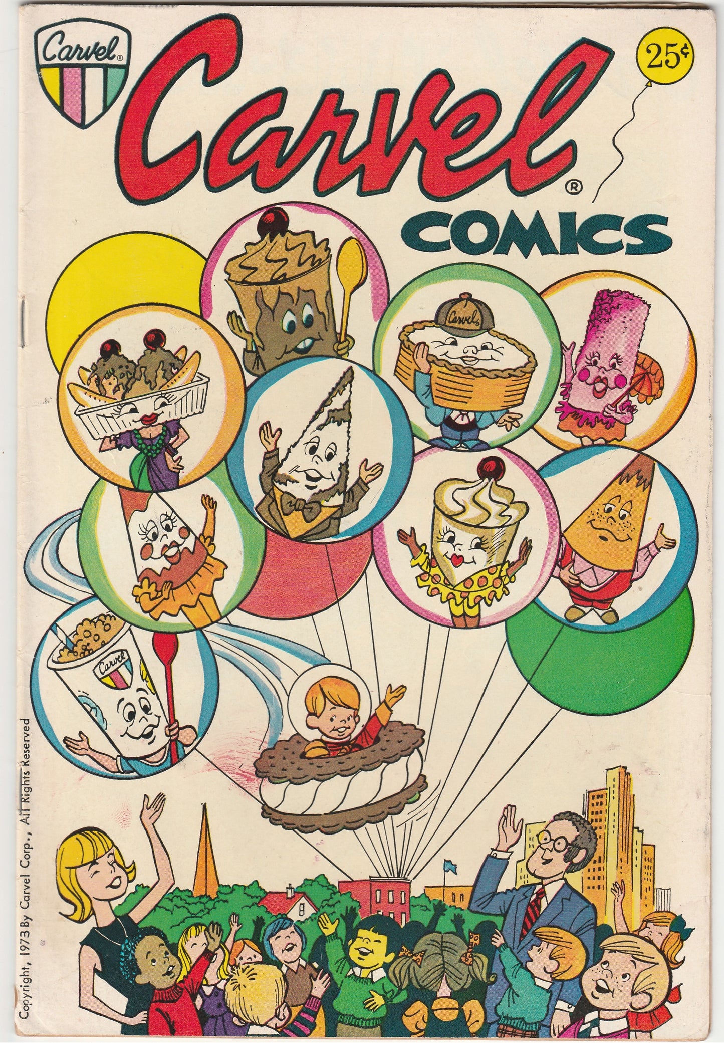 Carvel Comics #1 (1973) – Vintage Comics Promotional Giveaway