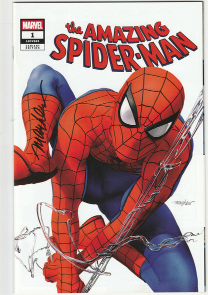 The Amazing Spider-Man Vol. 7 #1 – Mike Mayhew Exclusive Variant Signed with COA